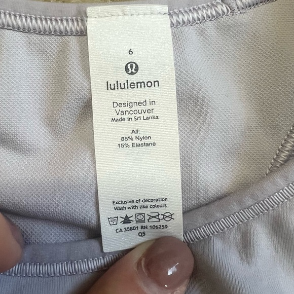 Lululemon Ebb to Train Bra stargaze medium support C/D cup size 6 - Picture 7 of 7